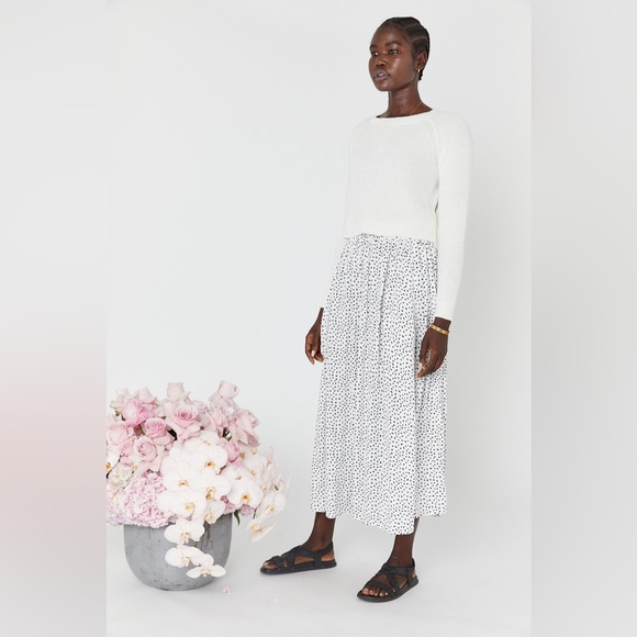 Legoe Heritage - Rafferty Rayon Maternity Skirt - Size L - Picture 2 of 6